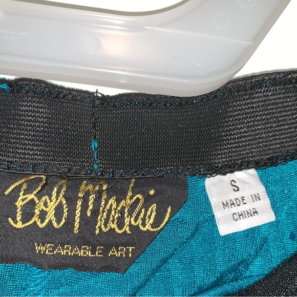 Vintage Bob Mackie Embroidered Beaded Pants Suit Set Medium - Picture 6 of 7